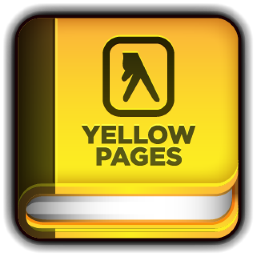 Yellow Pages Icon 256x256 png